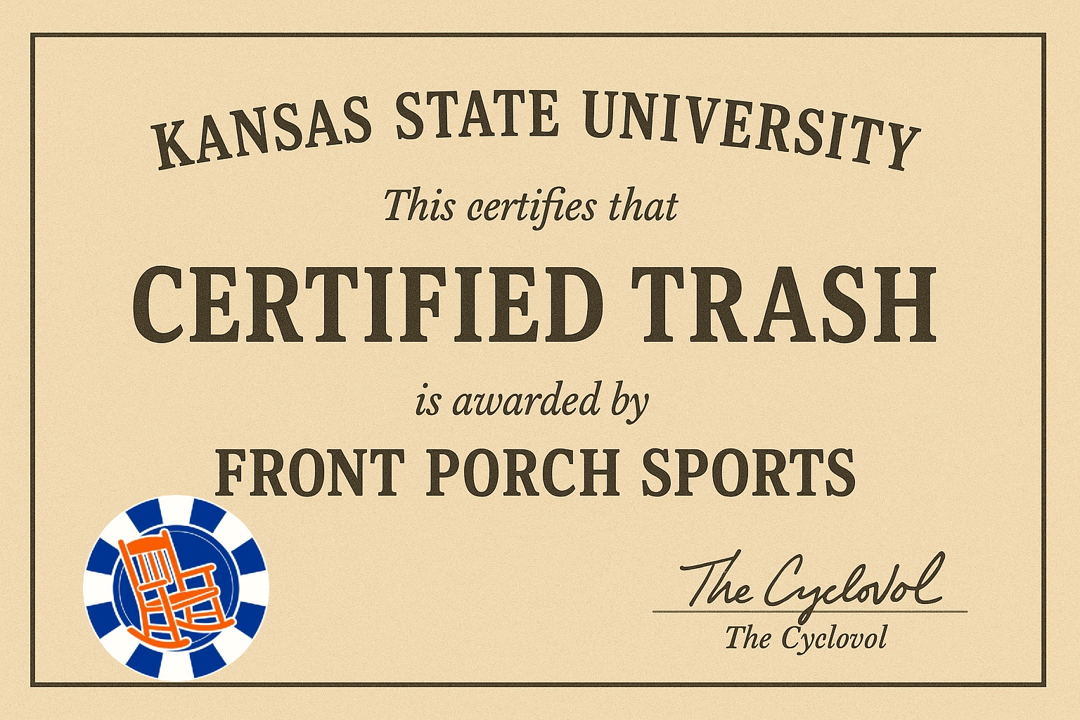 CERTIFIED TRASH: K-State Officially Sucks At Football